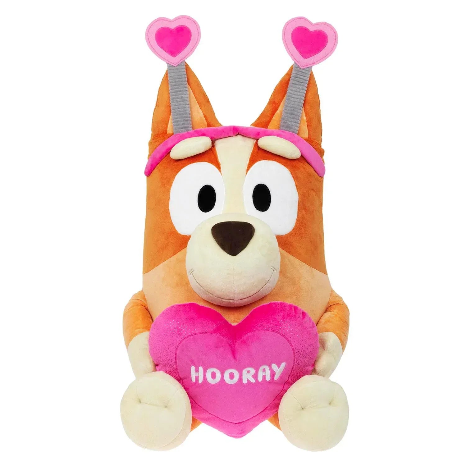 Bluey 28" Valentine Jumbo Plush