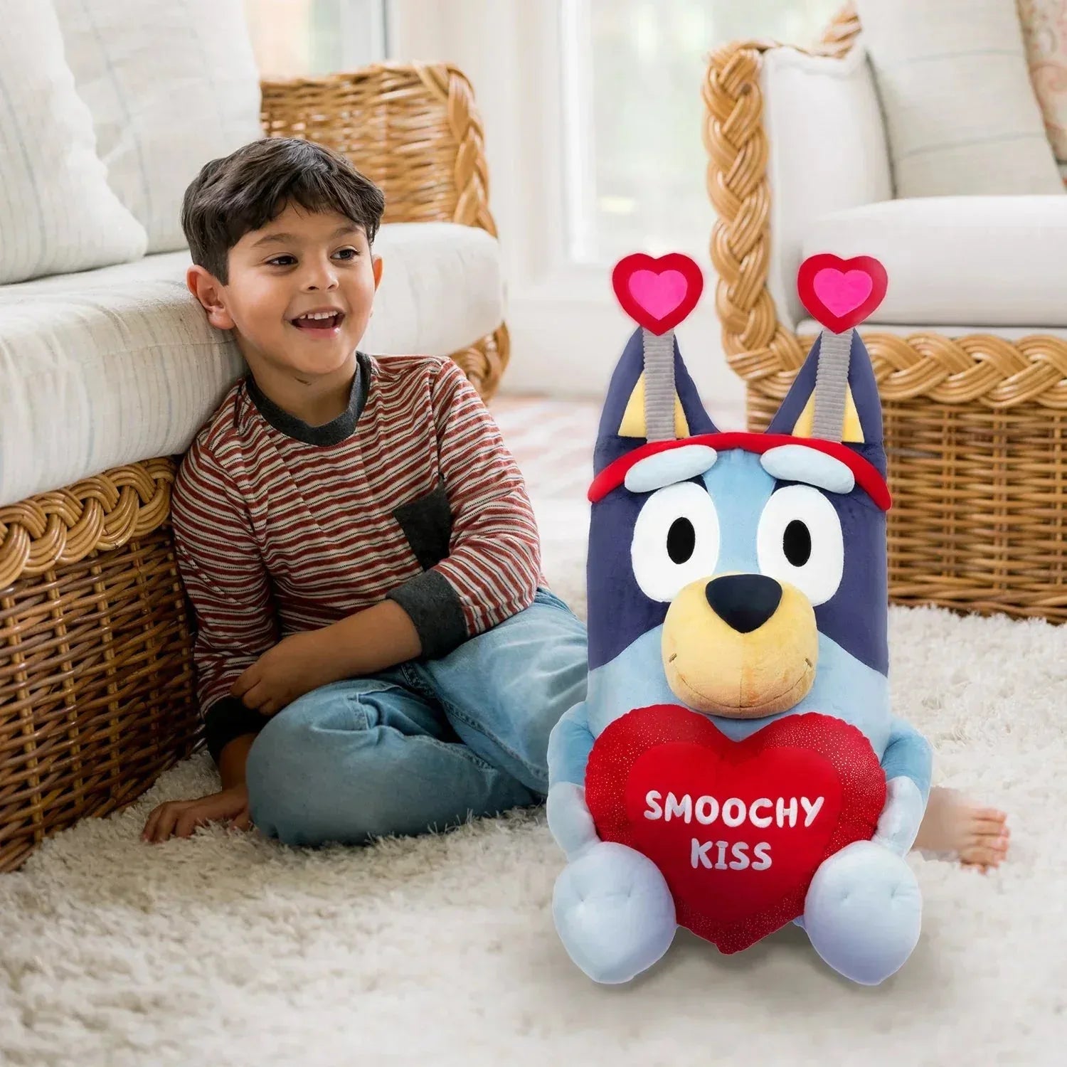 Bluey 28" Valentine Jumbo Plush - USA MEGA SHOP