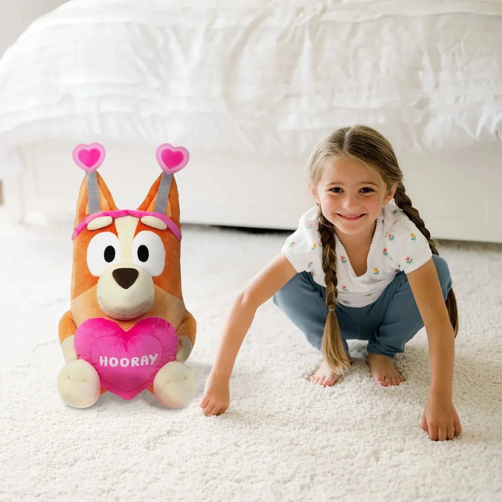 Bluey 28" Valentine Jumbo Plush - USA MEGA SHOP
