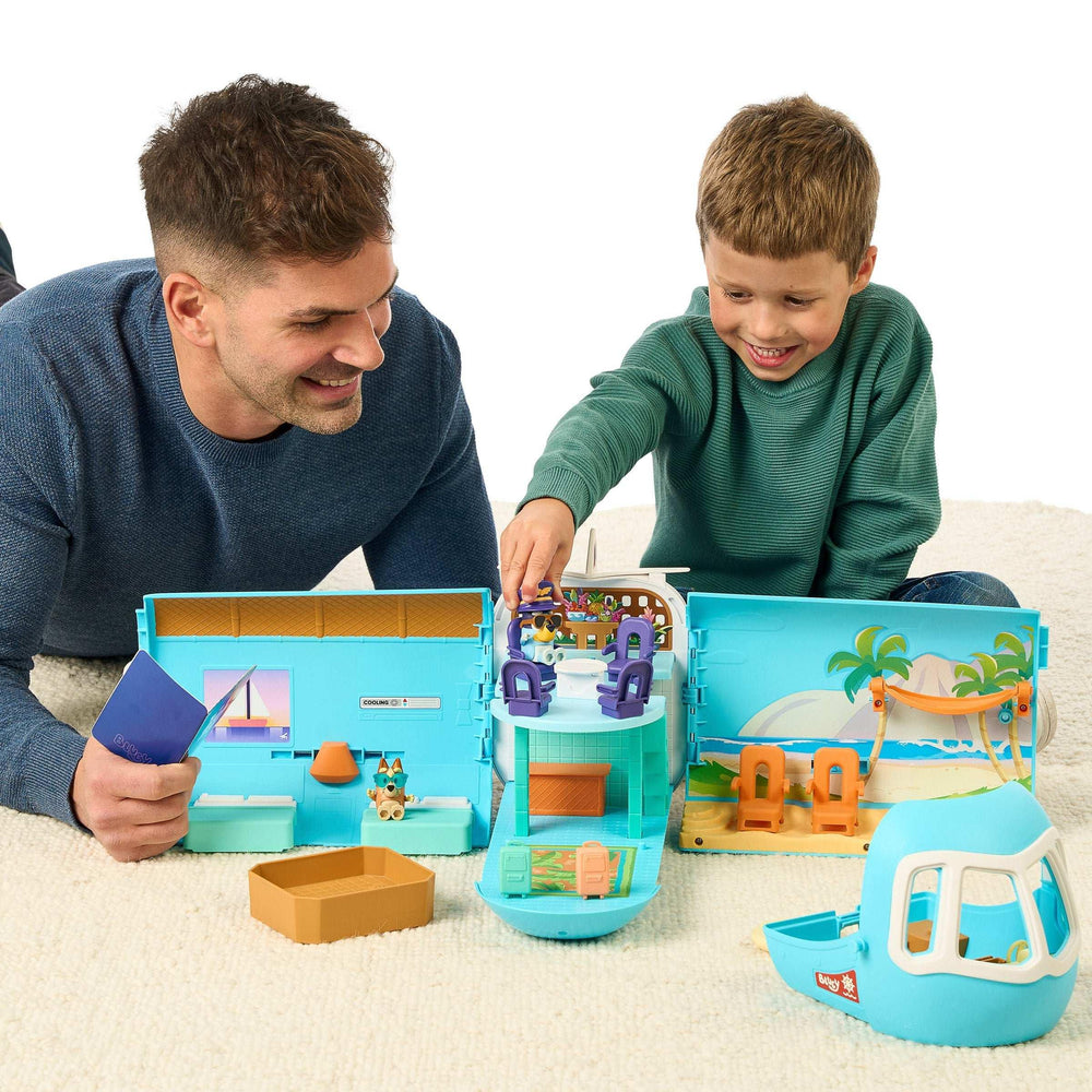 Bluey 3 in 1 Transforming Plane Mega Playset - USA MEGA SHOP