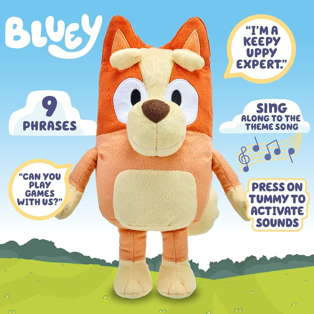 Bluey, Talking Bingo 12 inch Plush, Toys for Kids 3-6 Years