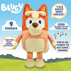 Bluey, Talking Bingo 12 inch Plush, Toys for Kids 3-6 Years