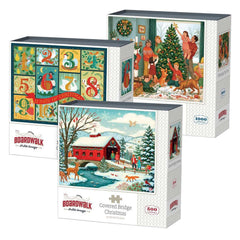 Boardwalk Assorted Jigsaw Puzzles, 3-pack - USA MEGA SHOP