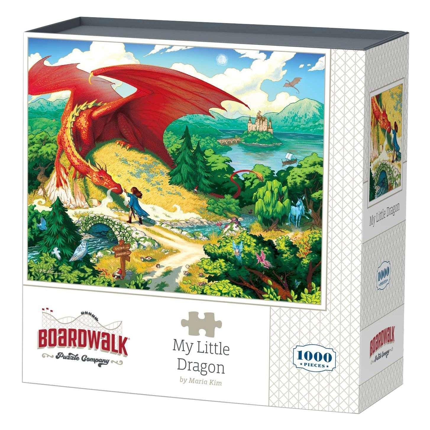 Boardwalk Assorted Jigsaw Puzzles, 3-pack