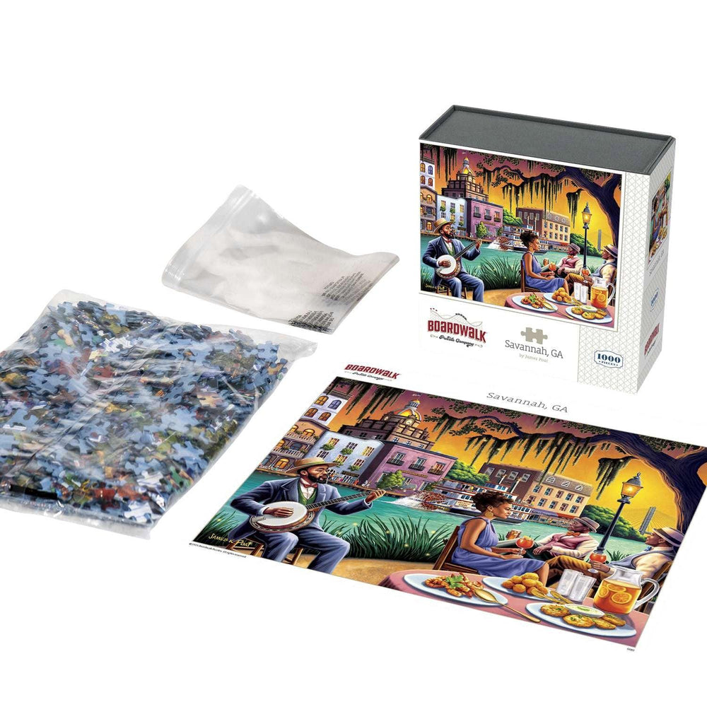 Boardwalk Assorted Jigsaw Puzzles, 3-pack - USA MEGA SHOP