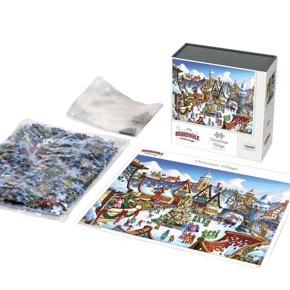 Boardwalk Assorted Jigsaw Puzzles, 3-pack - USA MEGA SHOP