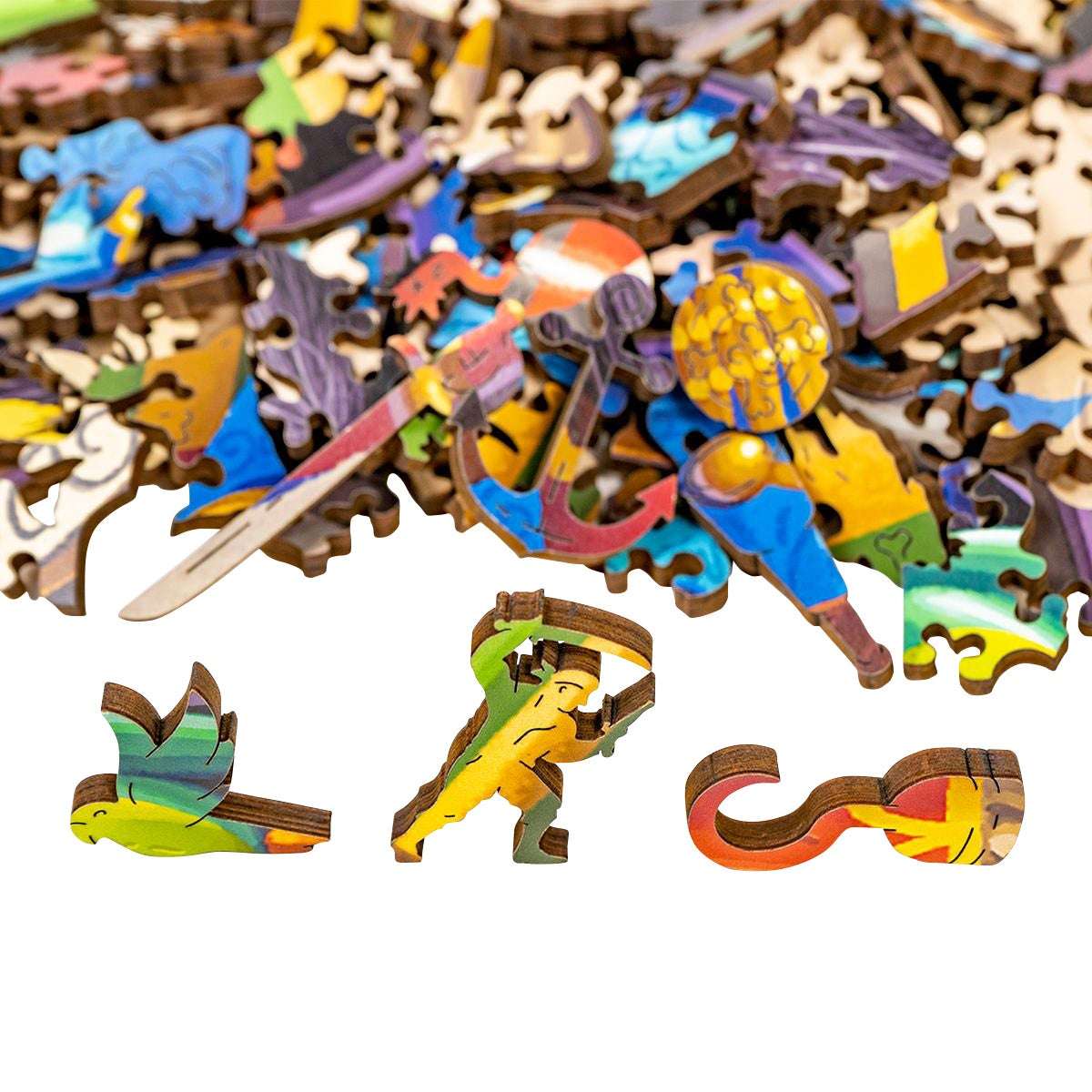 Boardwalk Large Wooden Puzzle Assortment