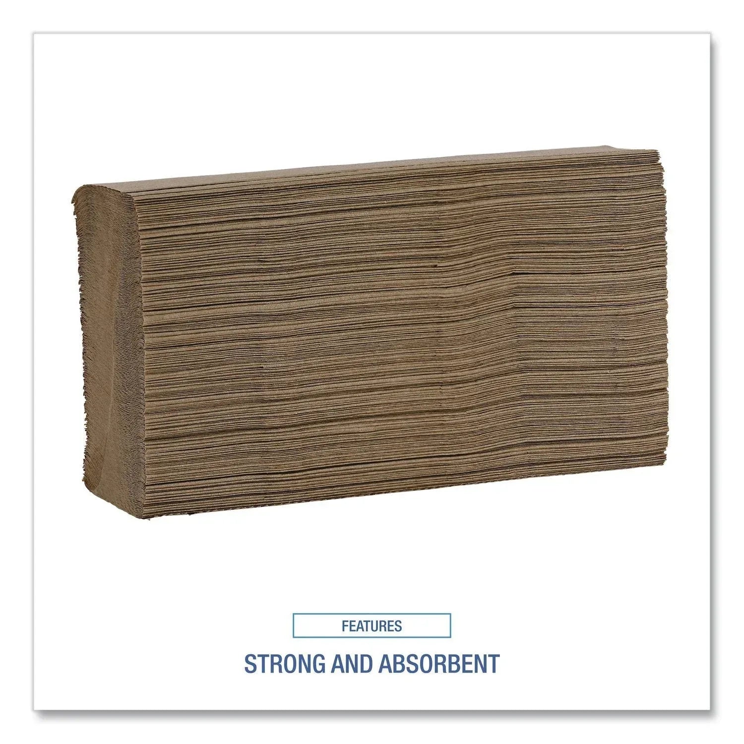 Boardwalk Multifold 1-Ply Natural Paper Towels 16 pks., 250 towels/pk. - USA MEGA SHOP