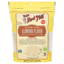 Resealable almond flour bag with Super-Fine Almond Flour label front