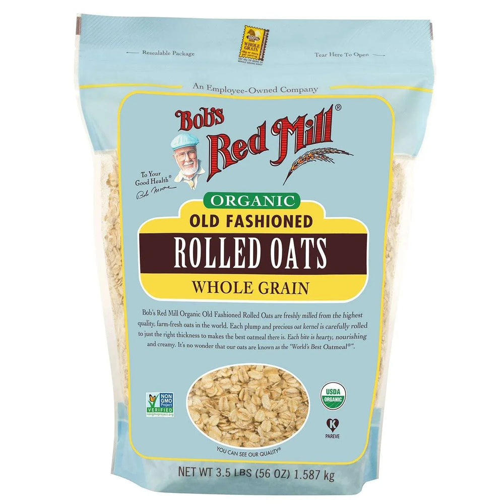 Bob's Red Mill Organic Old Fashioned Rolled Oats, 56 oz. - USA MEGA SHOP