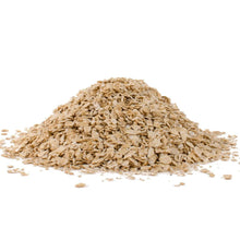 Rolled oats pile