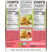 Oat bites package back with nutrition facts and ingredients panels