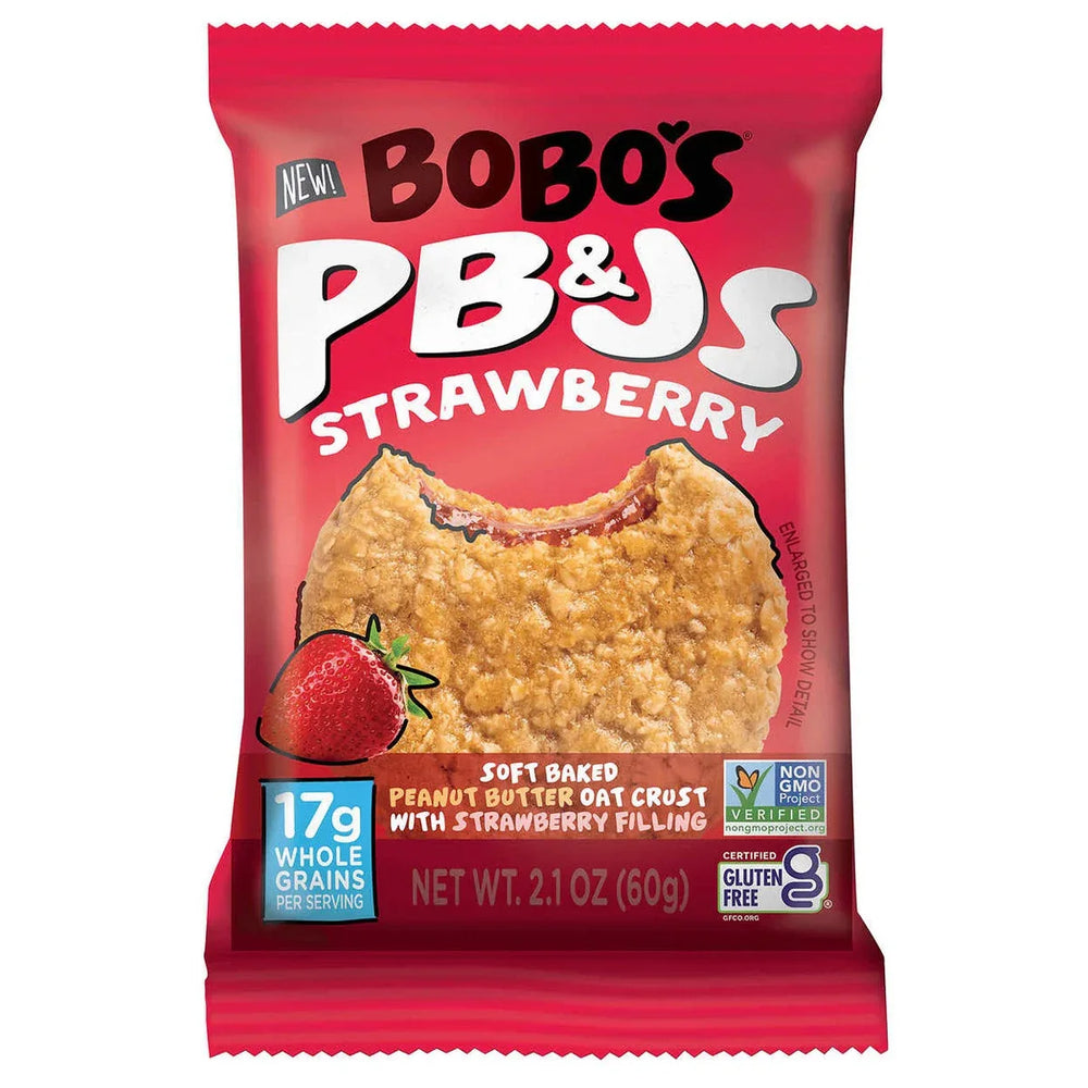 Bobo's PB&Js Oat Sandwich Bar, Variety Pack, 2.1 oz, 20-count - USA MEGA SHOP