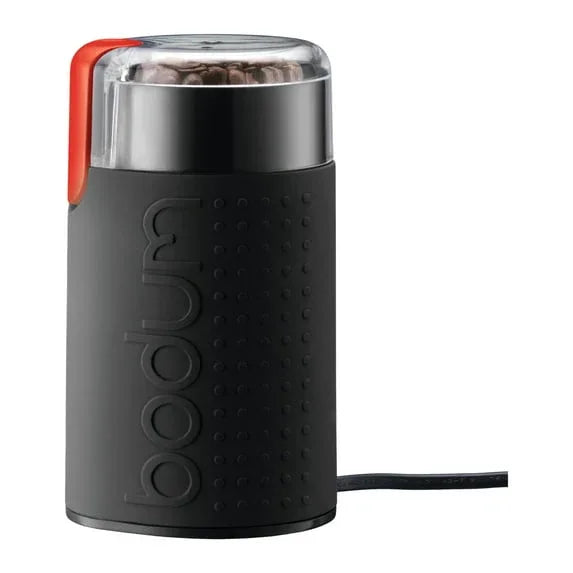 Bodum Bistro Stainless Steel Blade Electric Coffee Grinder, 7 inches, Black, New - USA MEGA SHOP