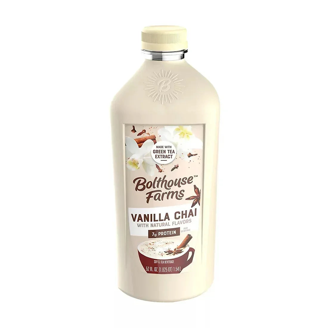 Bolthouse Farms Perfectly Protein Vanilla Chai Tea Soy Beverage, 52 oz.