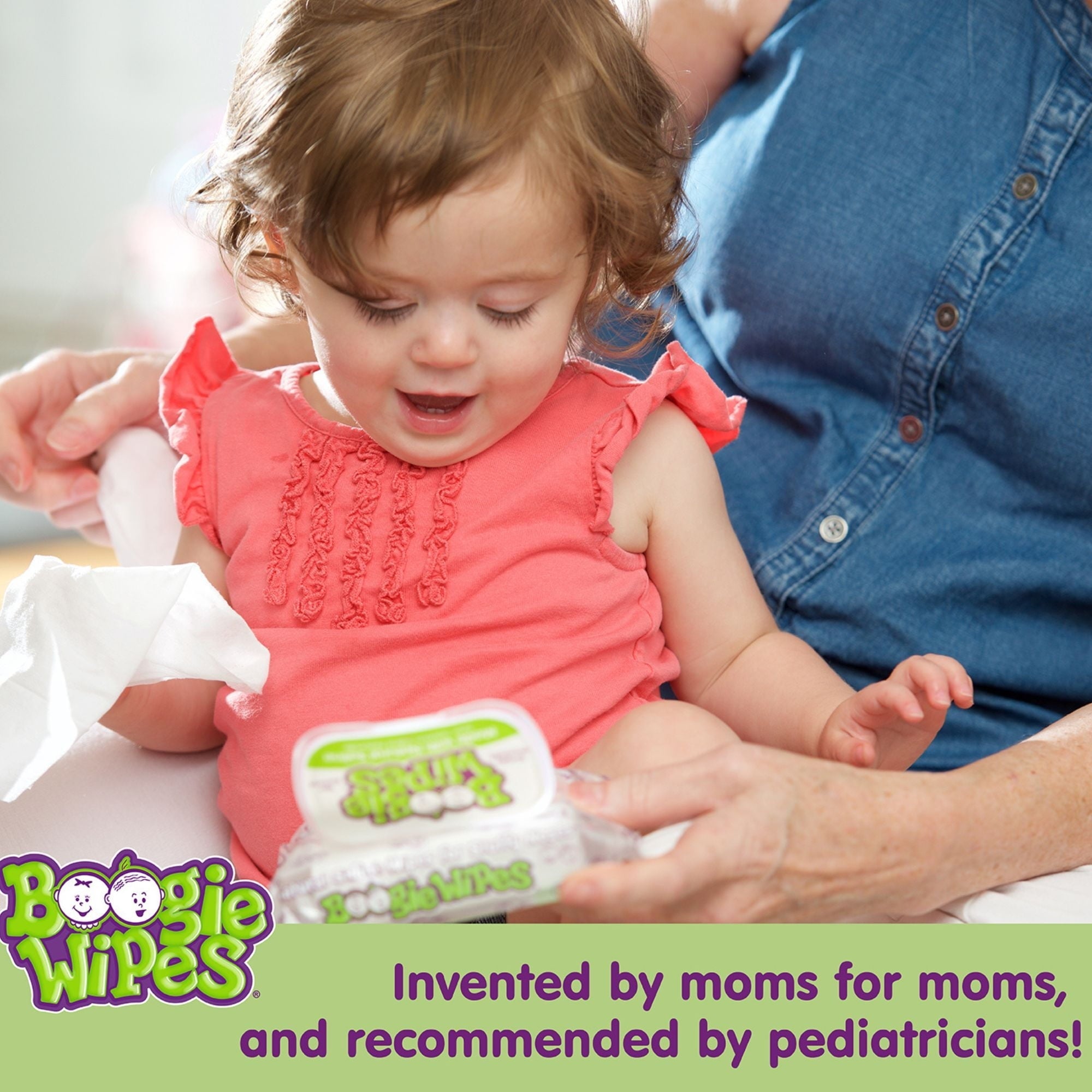 Boogie Wipes Lavender 90 Ct