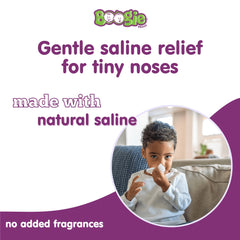 Boogie Wipes Saline Nose Wipes, Hypoallergenic & Alcohol-Free, Unscented, 30 Count