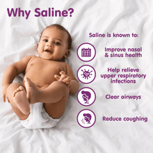 Boogie Wipes saline benefits for nasal health, helps clear airways and reduce coughing