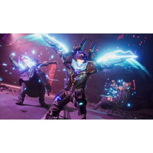 Xbox Series X game artwork: armored characters in combat with large energy blasts