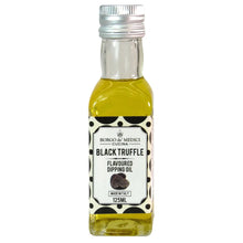 Black truffle flavoured dipping oil bottle with Borgo de Medici label, 125 ml