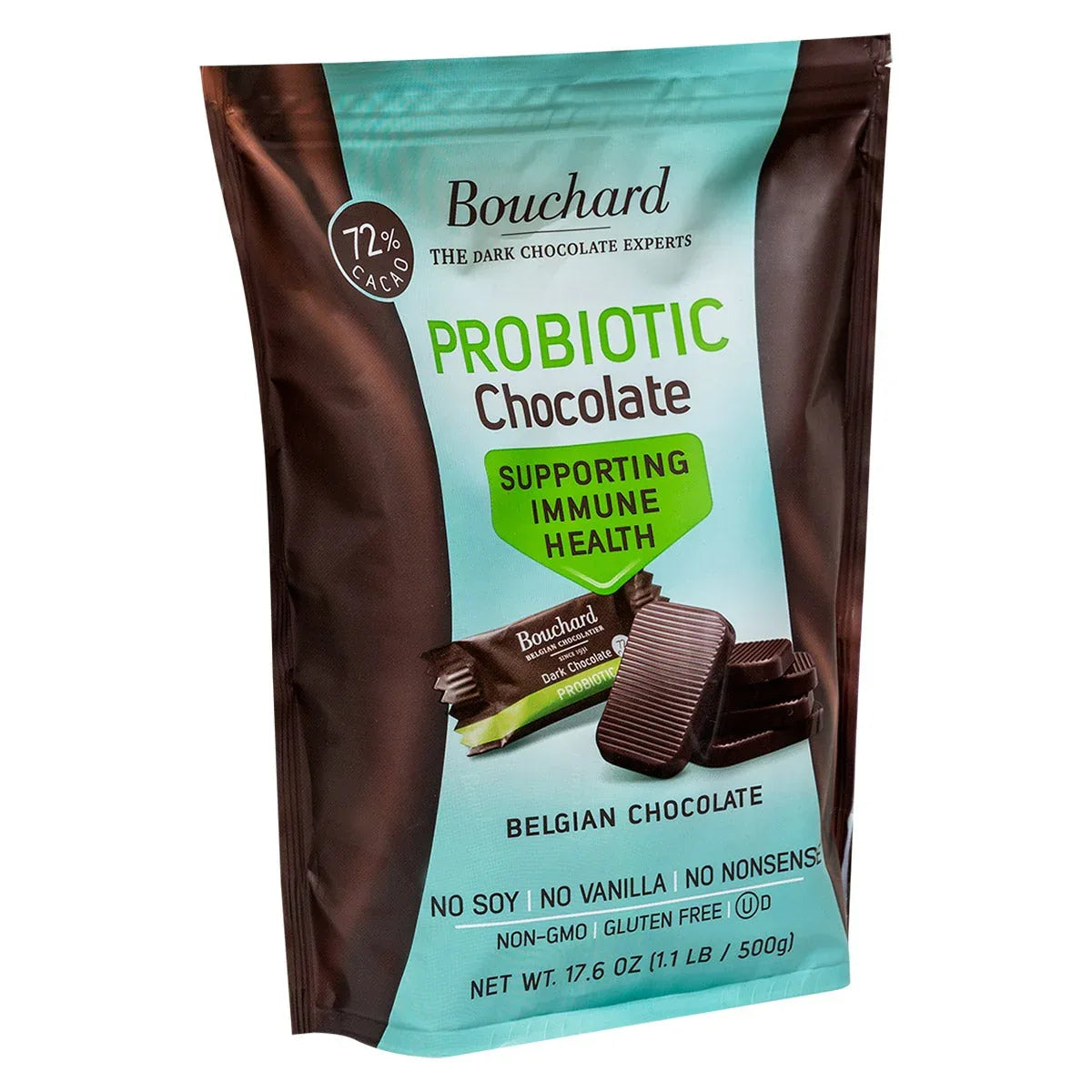 Bouchard Belgian Probiotic Chocolate 1.1 lb 2-pack - USA MEGA SHOP