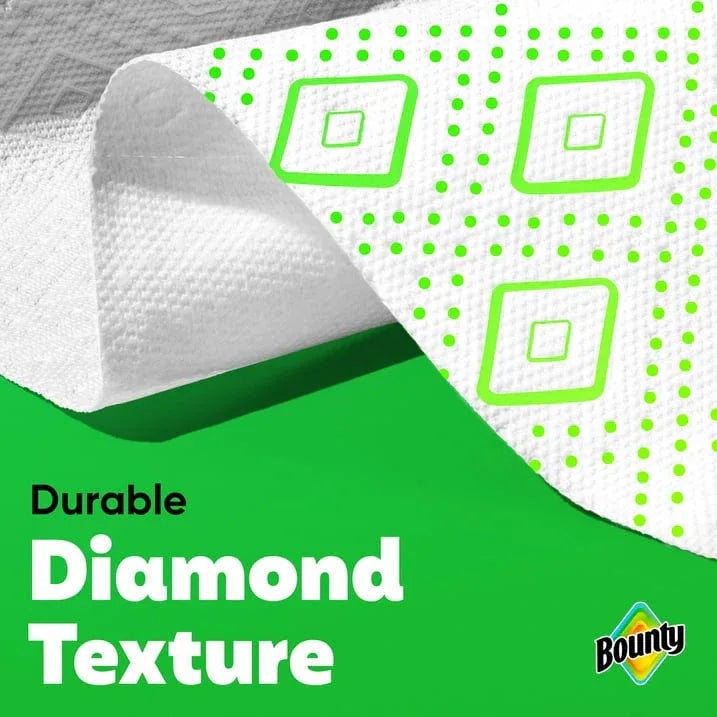 Bounty Paper Towels Select-A-Size White, 6 Triple Rolls, 123 Sheets Per Roll - USA MEGA SHOP