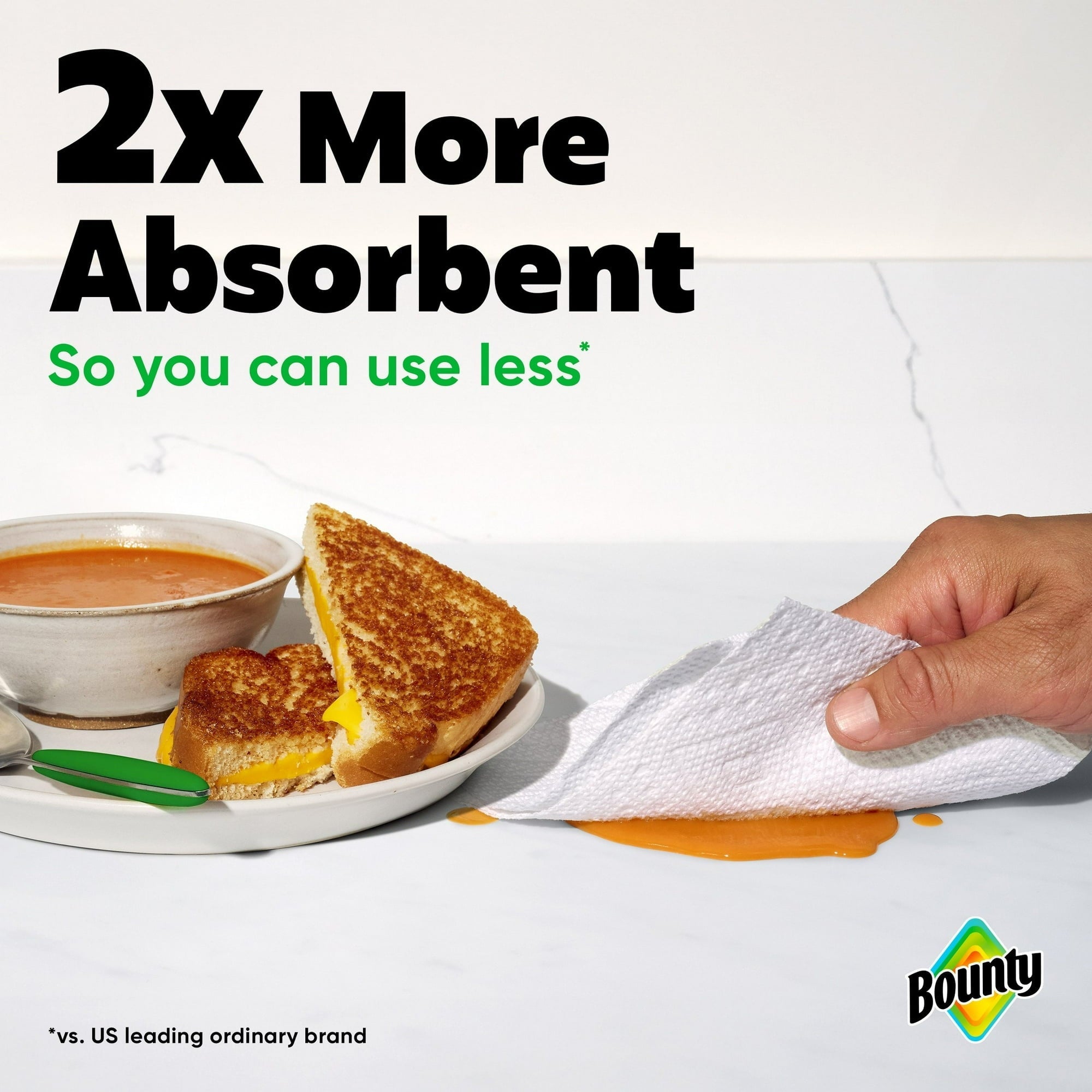 Bounty Select-A-Size 2-Ply Paper Towels, 12 Rolls, 110 sheets/roll