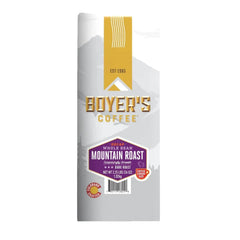 Boyer's Coffee Mountain Roast Decaf Dark Roast Whole Bean, 36 oz.