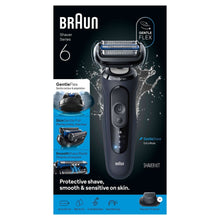 Braun Series 6 GentleFlex electric shaver kit box with foil shaver head