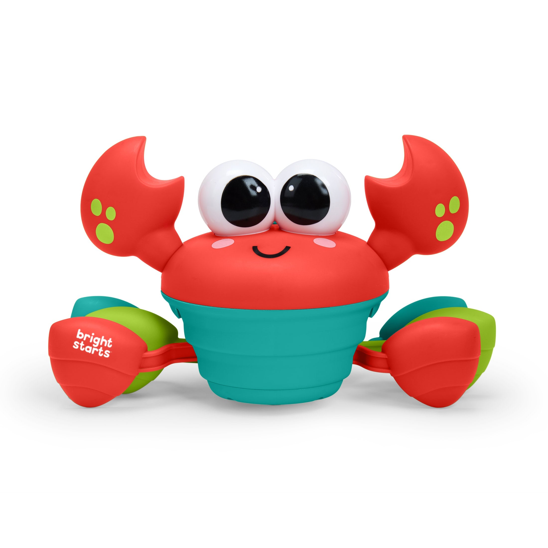 Bright Starts Rockin’ Crawling Crab - Pink