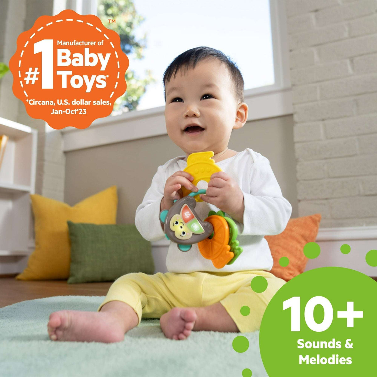 Bright Starts Musical MonKeys Electronic Toy