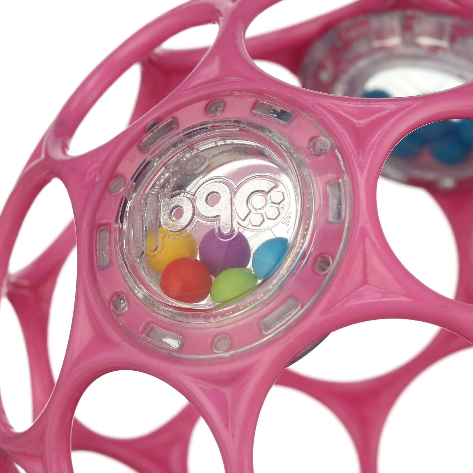 Bright Starts Oball Rattle Easy-Grasp Toy - Pink