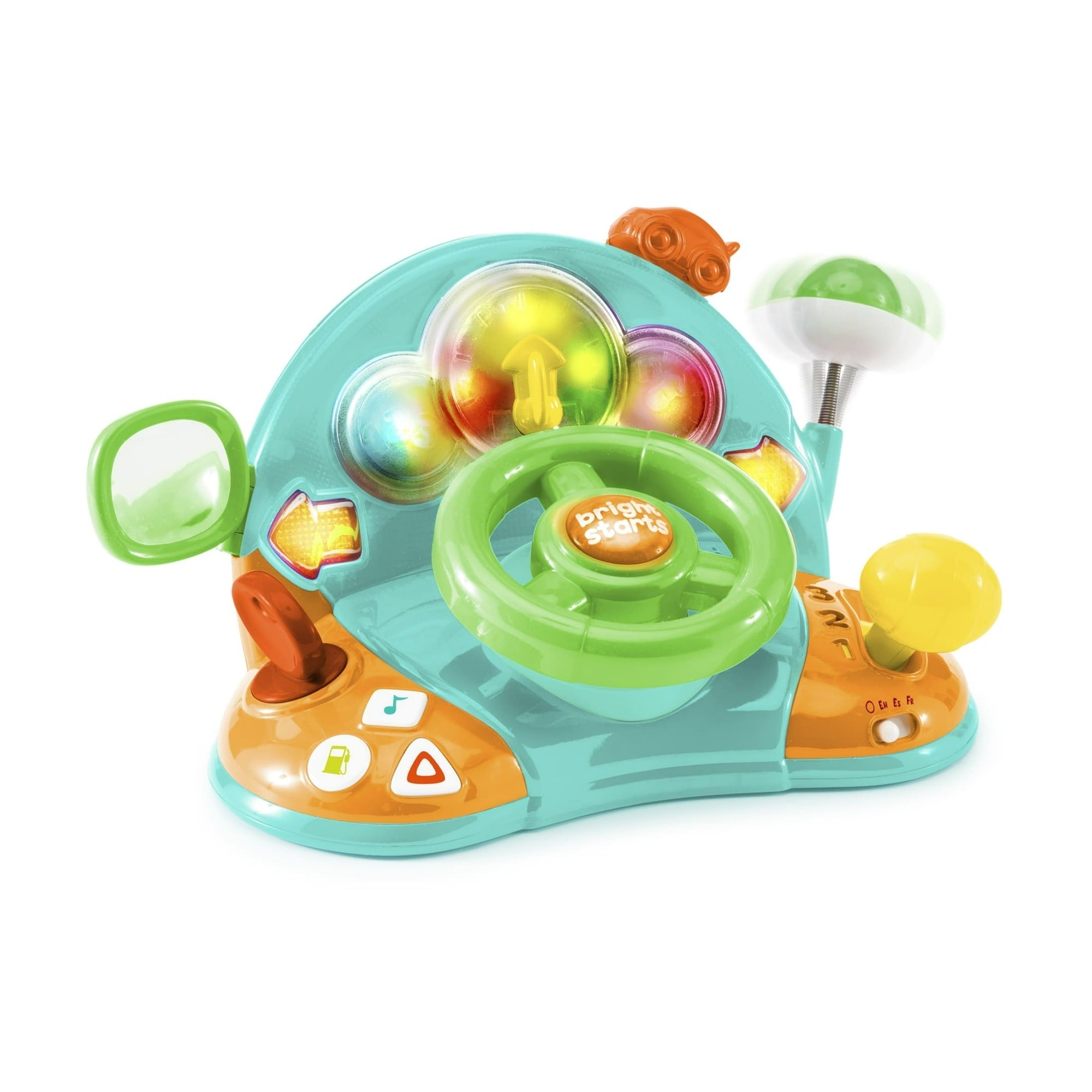 Infantino Super Soft 1st Building Blocks, Sensory Baby Toys, 6-12 Months, Multicolor, 12-Piece