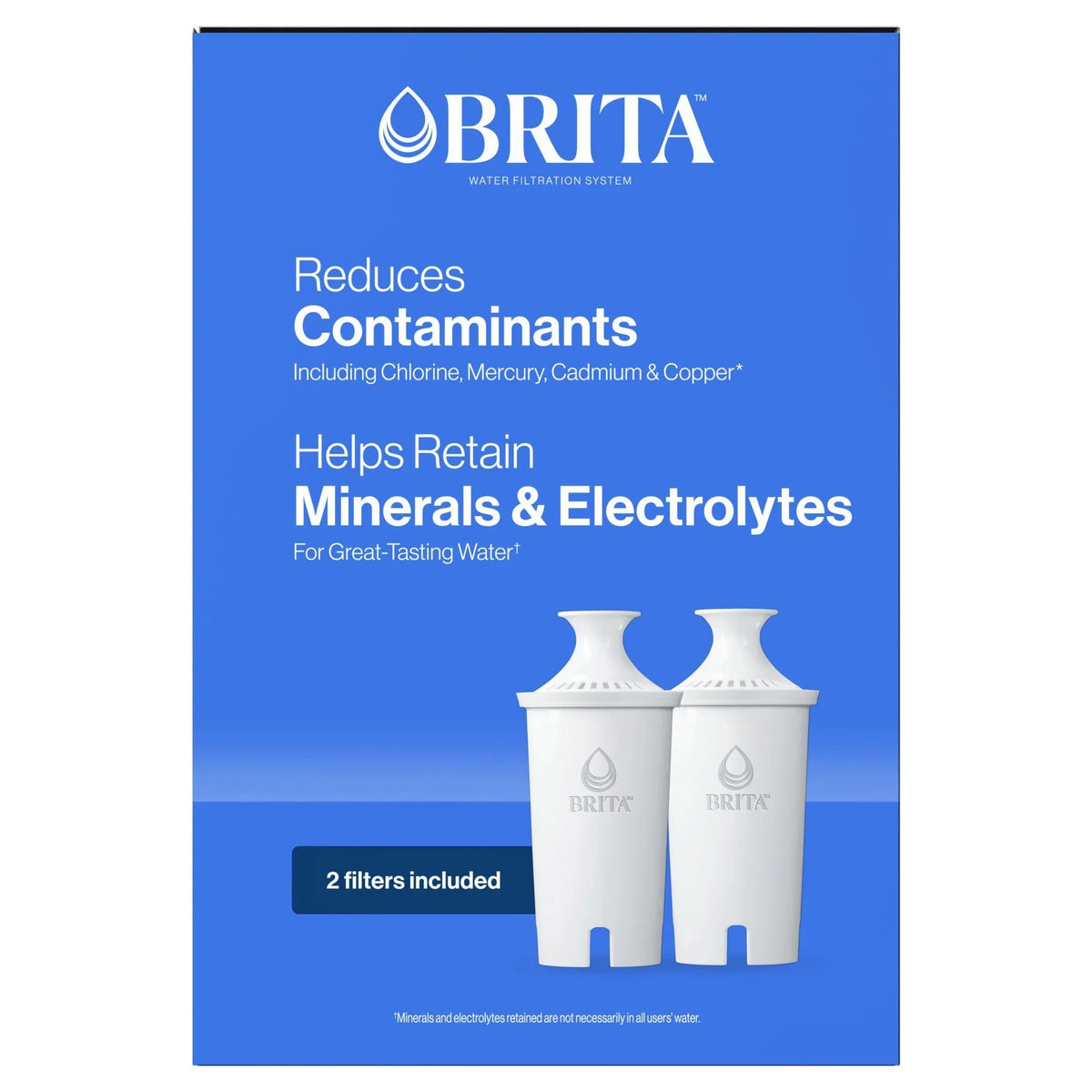 Brita Champlain Water Filter Pitcher, 10 Cup with 2 Filters - USA MEGA SHOP