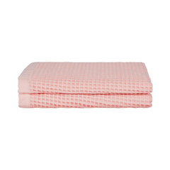 Brooklinen Set of 2 Waffle Bath Towels , 100% Turkish Cotton