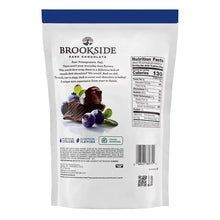 Brookside dark chocolate acai 32 oz bag, nutrition facts and ingredient panel