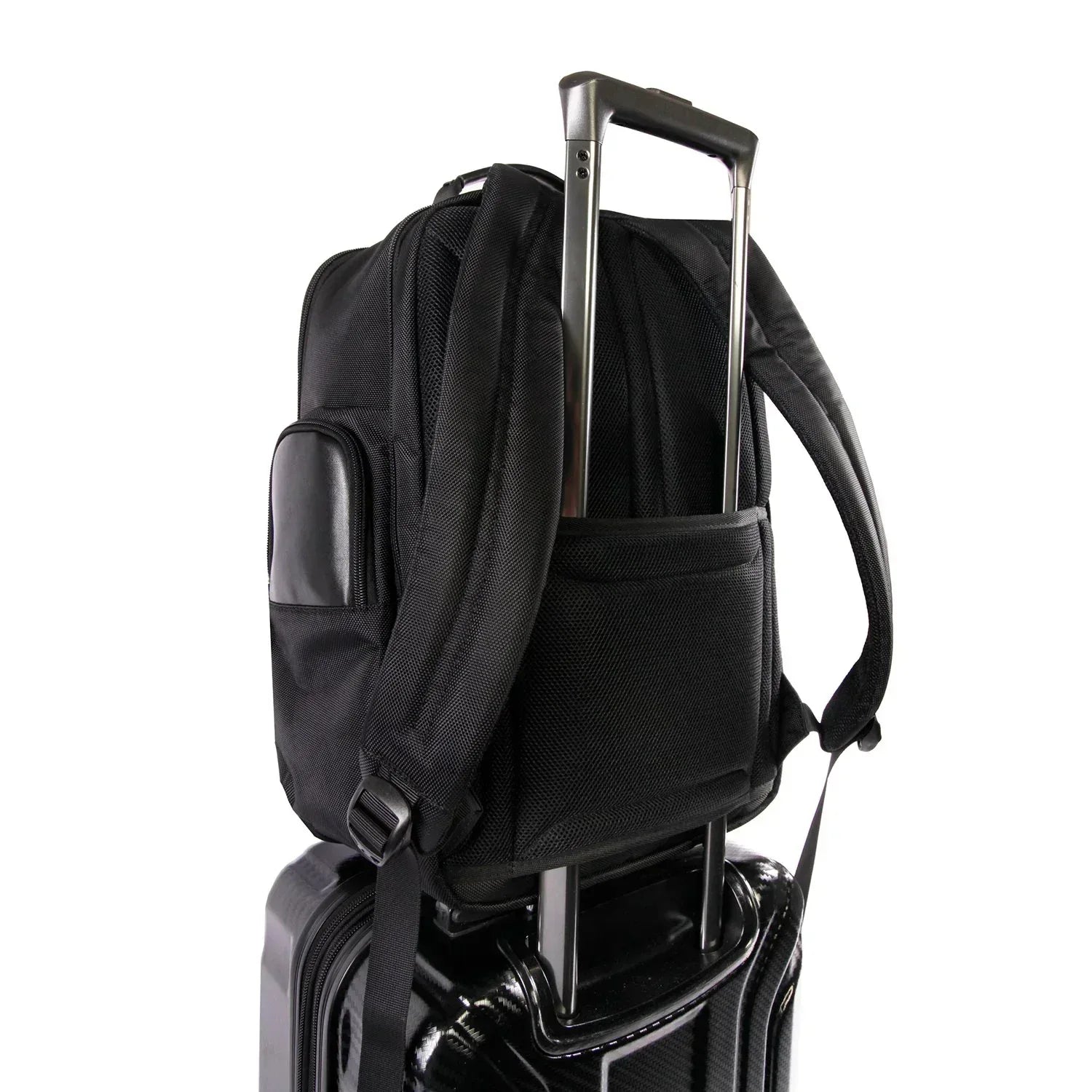 Brookstone Ezra 18" Business Laptop Backpack - Black
