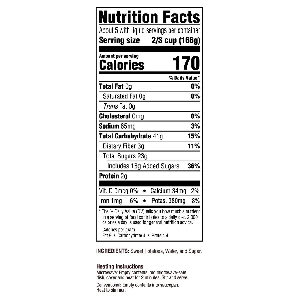 Bruce's Cut Yams, 29 oz., 4 pk. - USA MEGA SHOP