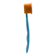Crayola toddler toothbrush with soft bristles, orange cover