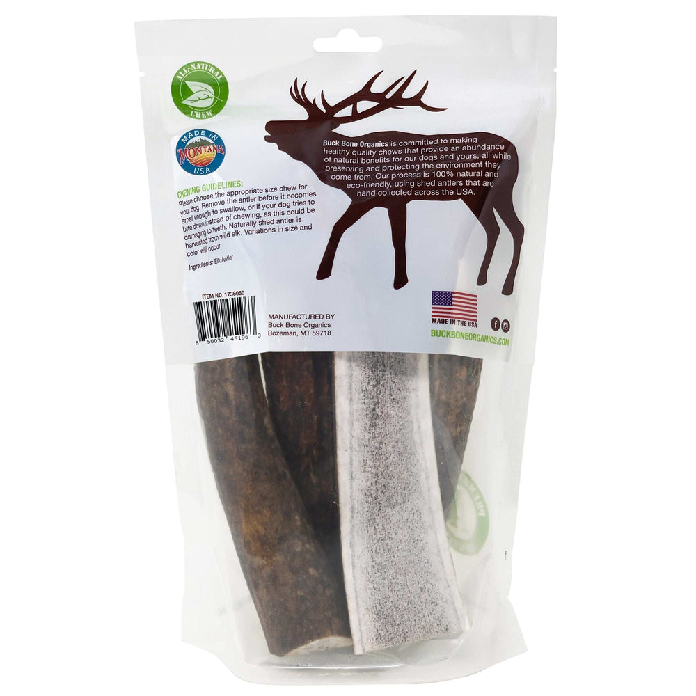 Buck Bone Organics Elk Antler Dog Chews