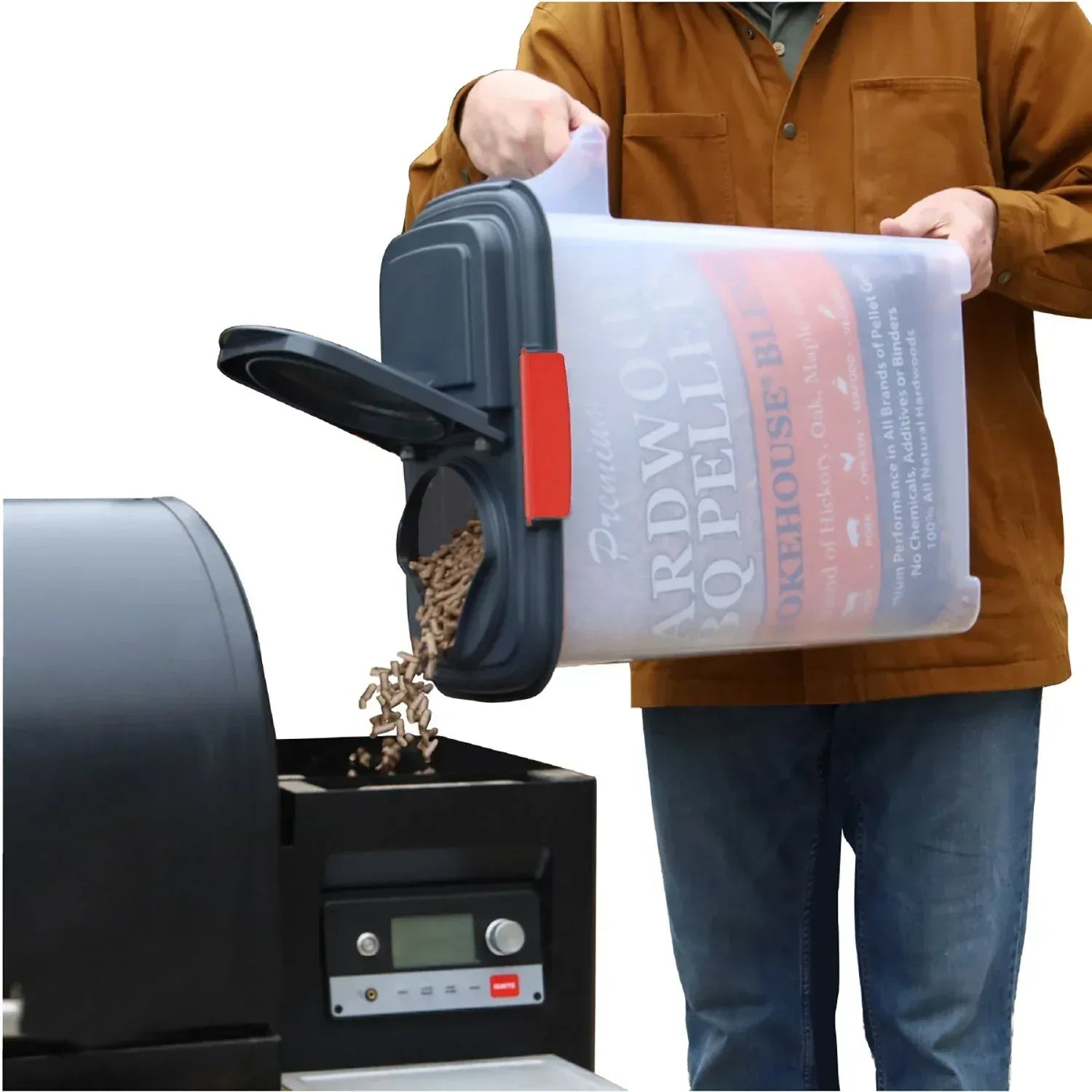 Buddeez 40Lb Pellet and Multi-Use Storage Dispenser
