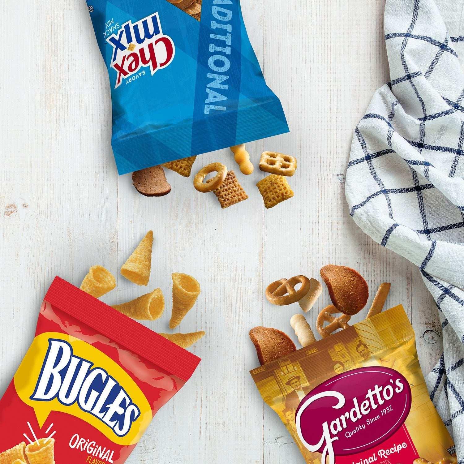 Bugles, Chex Mix & Gardetto Variety Pack Snacks, 40 pk. - USA MEGA SHOP
