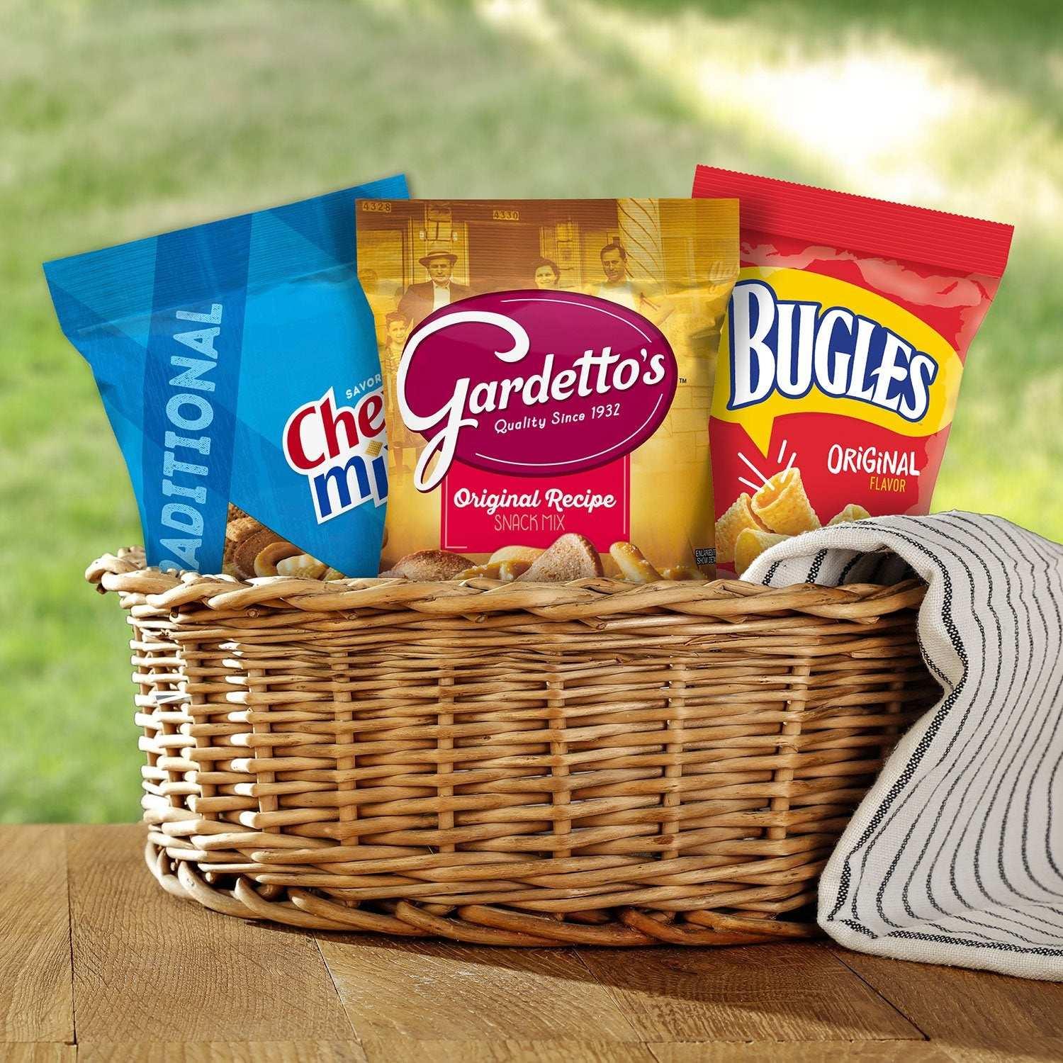 Bugles, Chex Mix & Gardetto Variety Pack Snacks, 40 pk. - USA MEGA SHOP