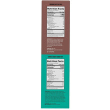 Built Puff protein bar nutrition facts panel on carton side