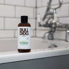 Bulldog Skincare for Men Original Beard Shampoo and Conditioner, 6.7 Oz