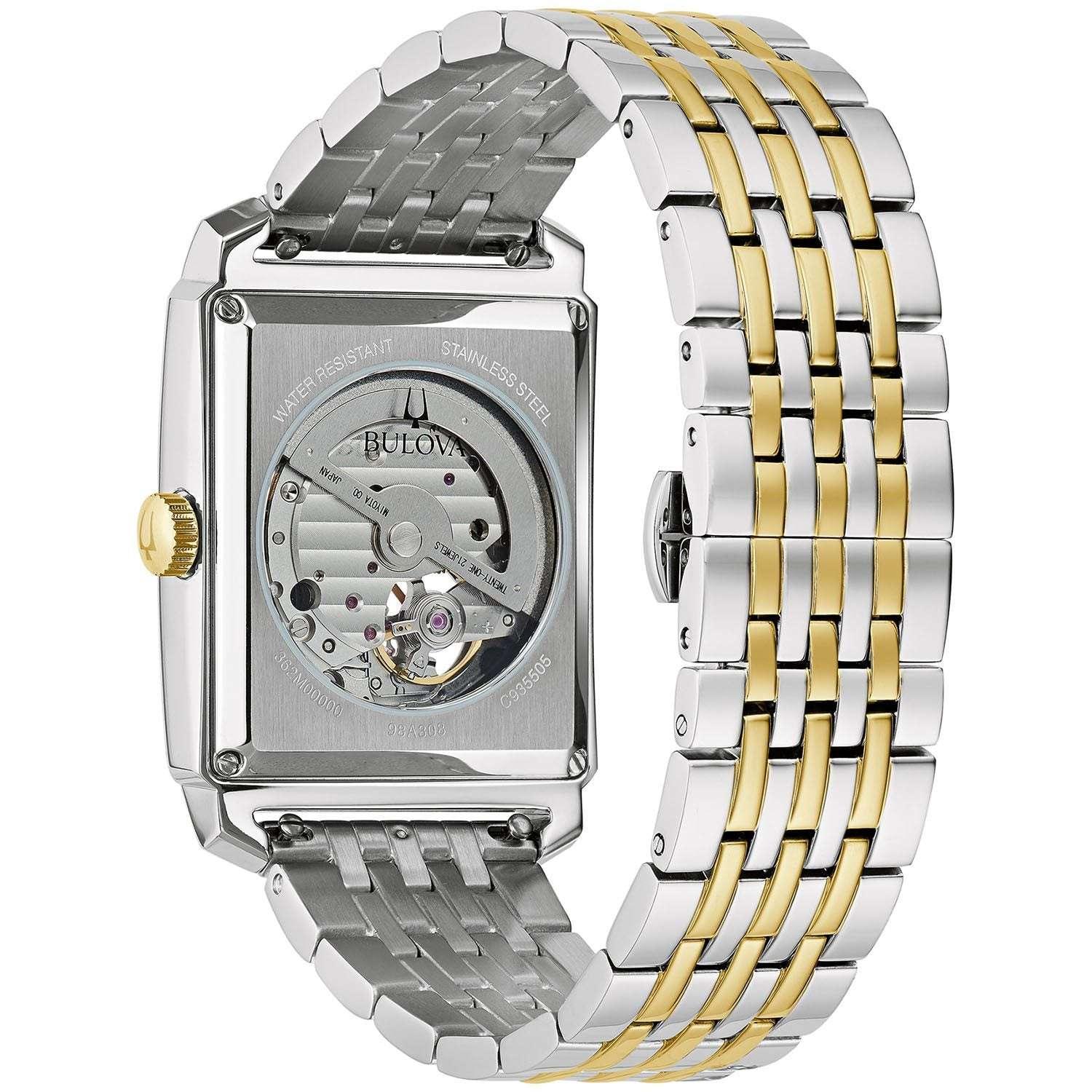 Bulova Classic Sutton Automatic Two-Tone Stainless Steel Watch - USA MEGA SHOP