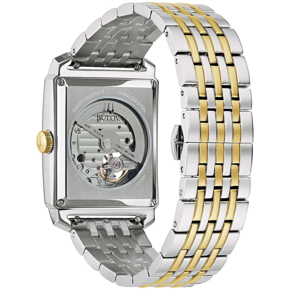 Bulova Classic Sutton Automatic Two-Tone Stainless Steel Watch - USA MEGA SHOP
