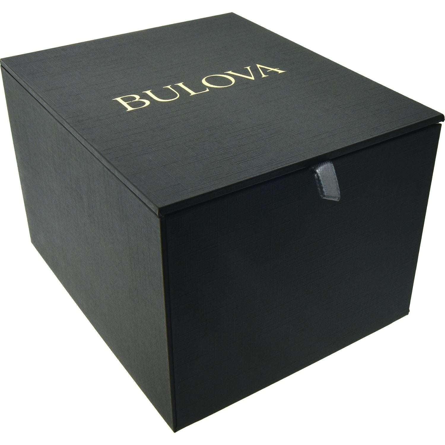 Bulova Classic Three Hand Leather Watch, 40mm - USA MEGA SHOP
