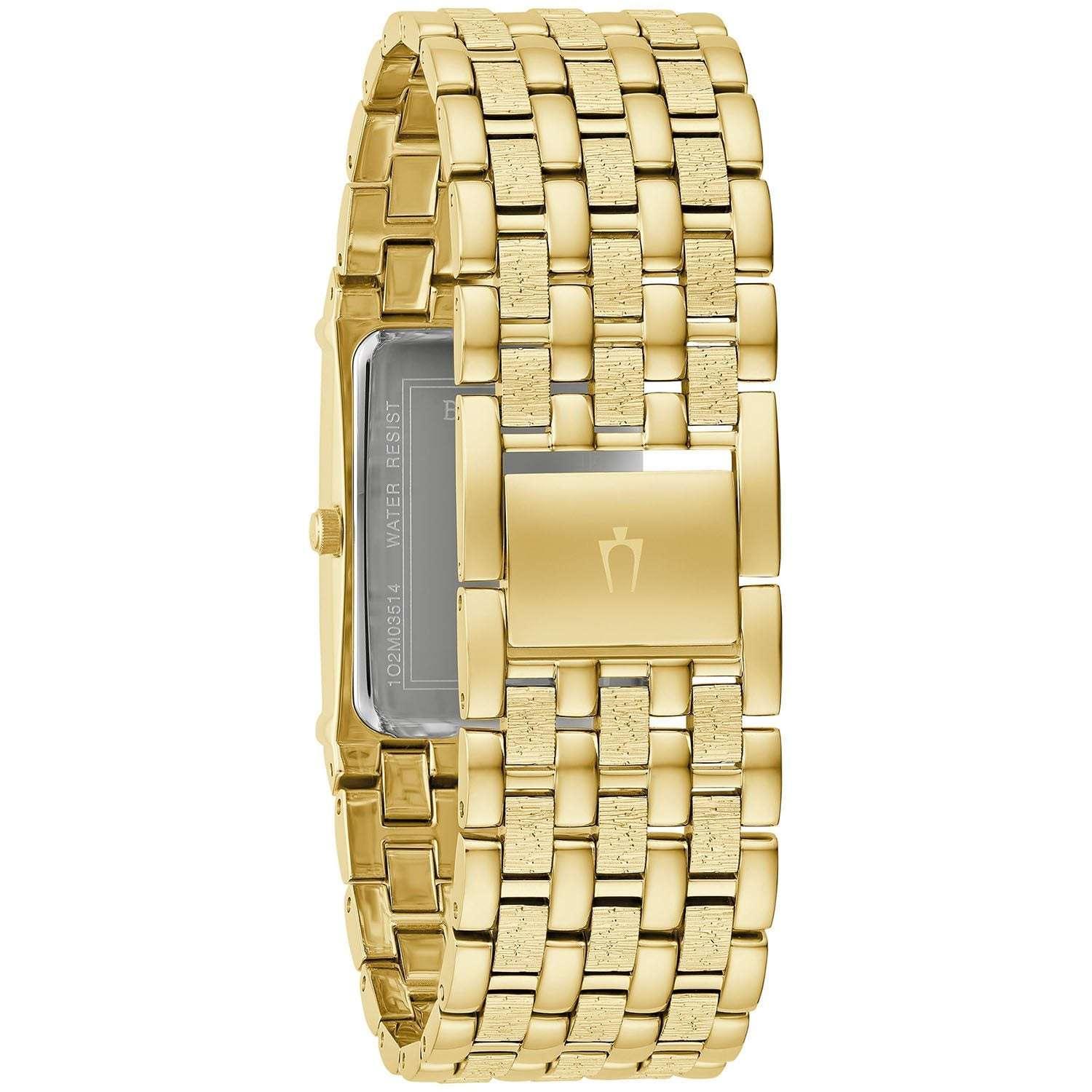 Bulova Modern Diamond Markers Bracelet Watch, 26mm