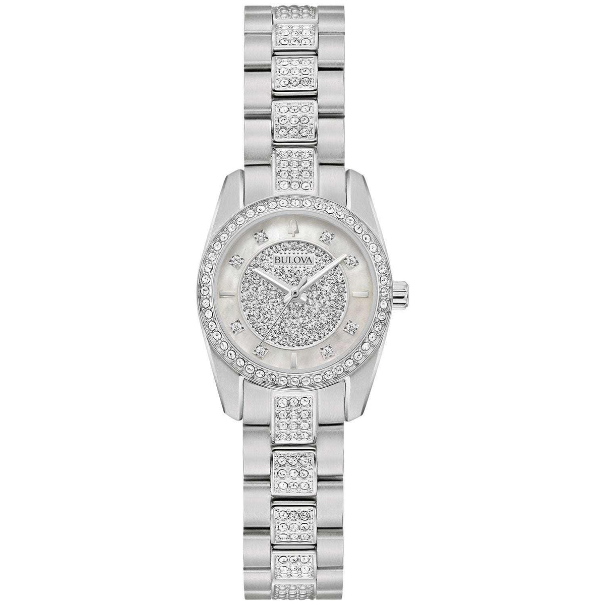 Bulova Ladies Dress Classic Crystal Collection-96L313